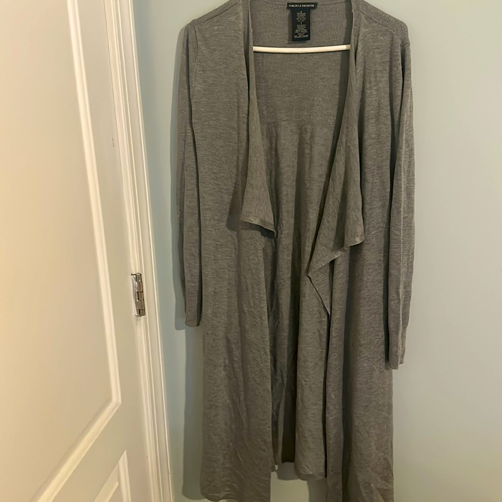 Chelsea and Theodore women’s cardigan